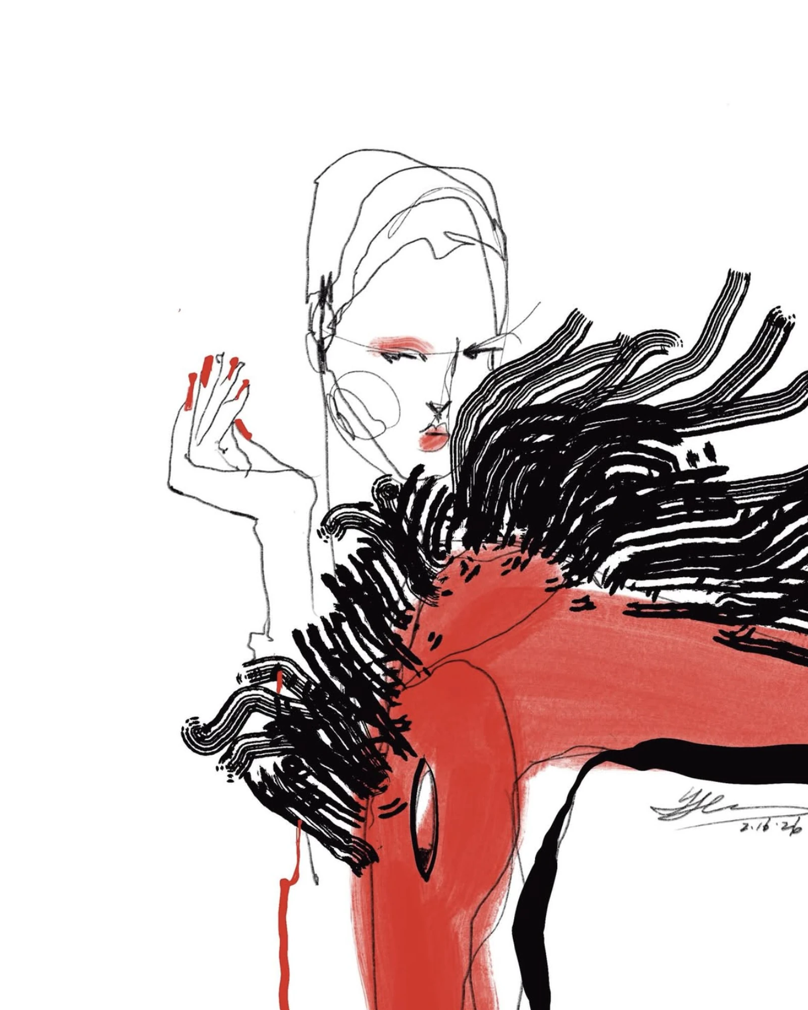 Fashion illustration