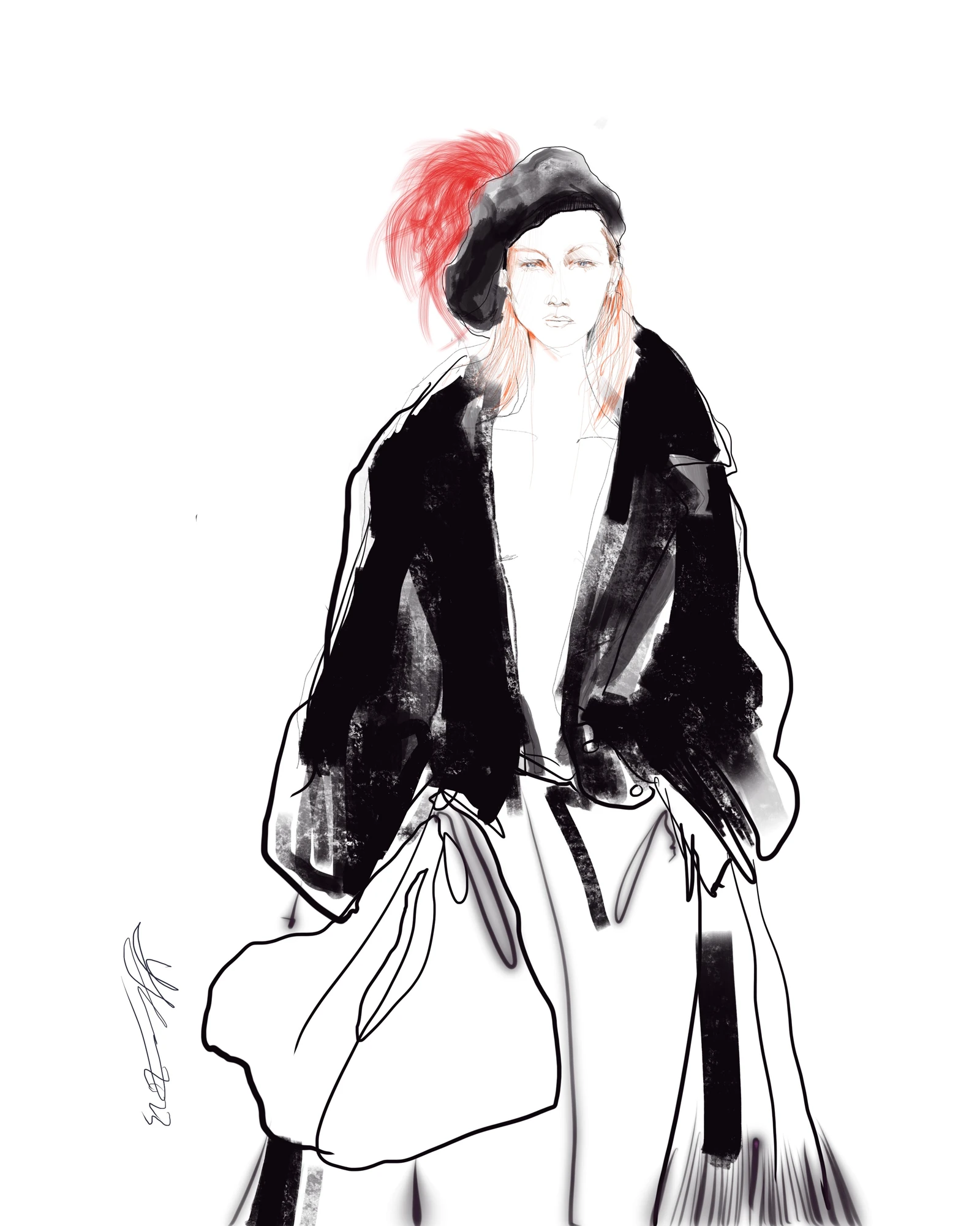 Fashion illustration