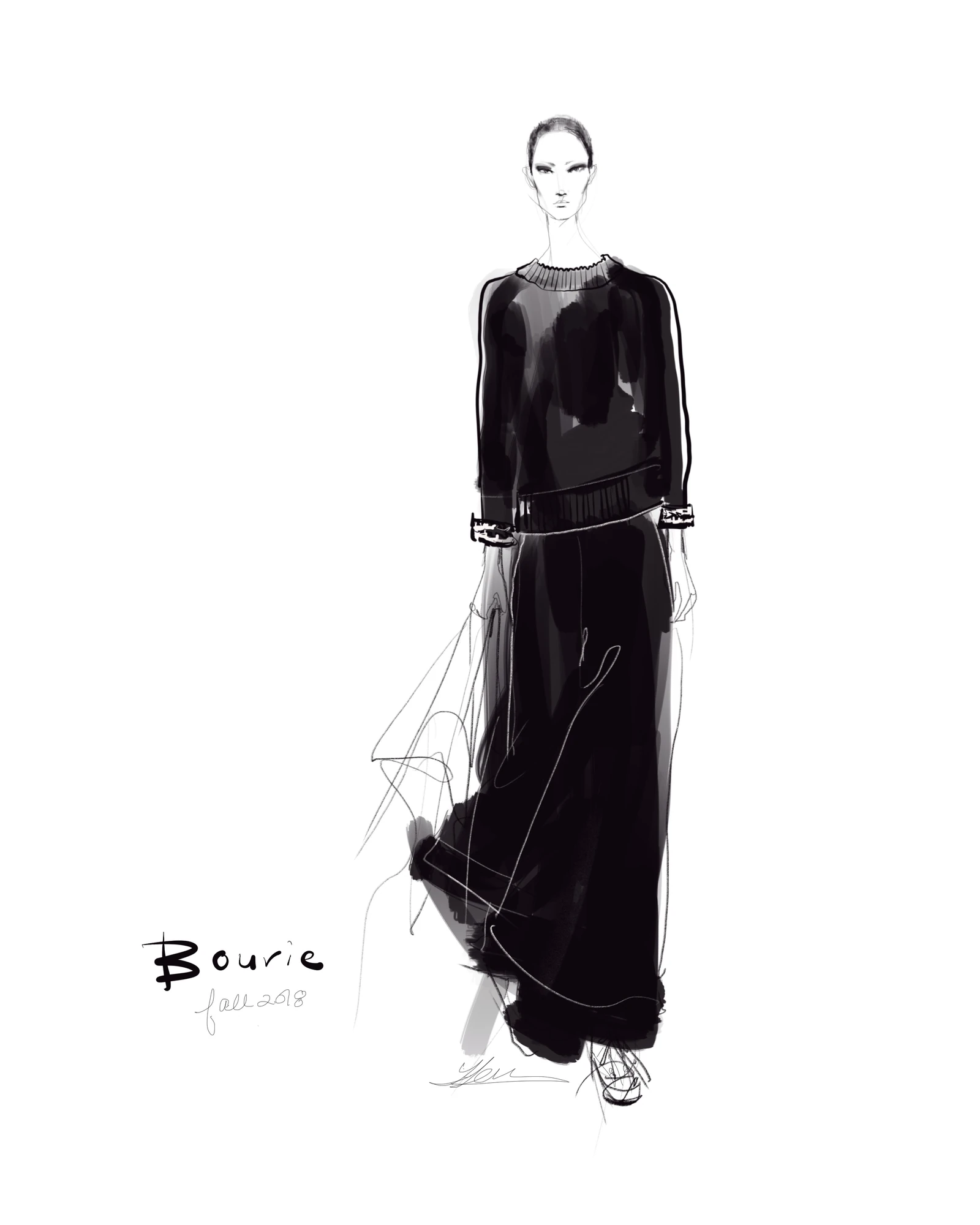 Fashion illustration